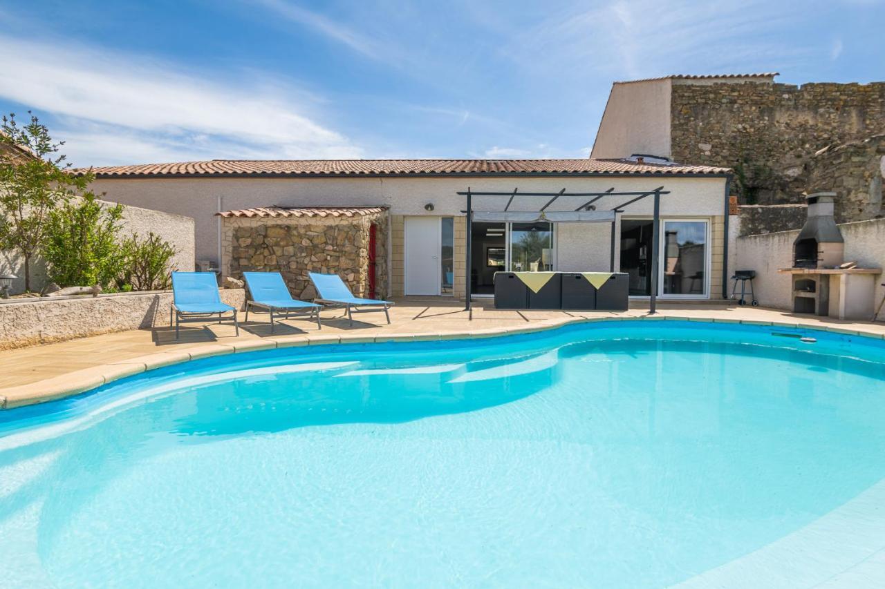 Villa Avec Piscine Et Jaccuzy Bize-Minervois Luaran gambar